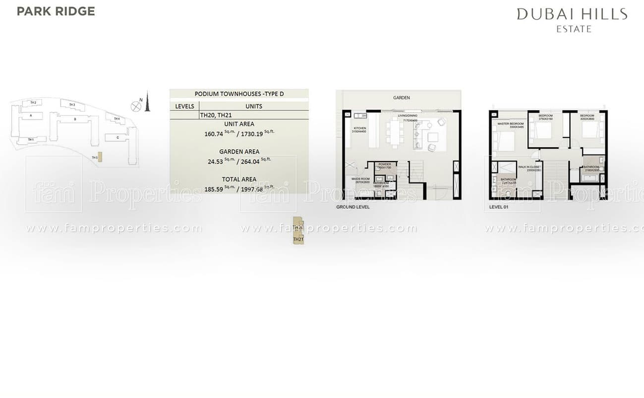 Park Ridge Podium Type D floor plan