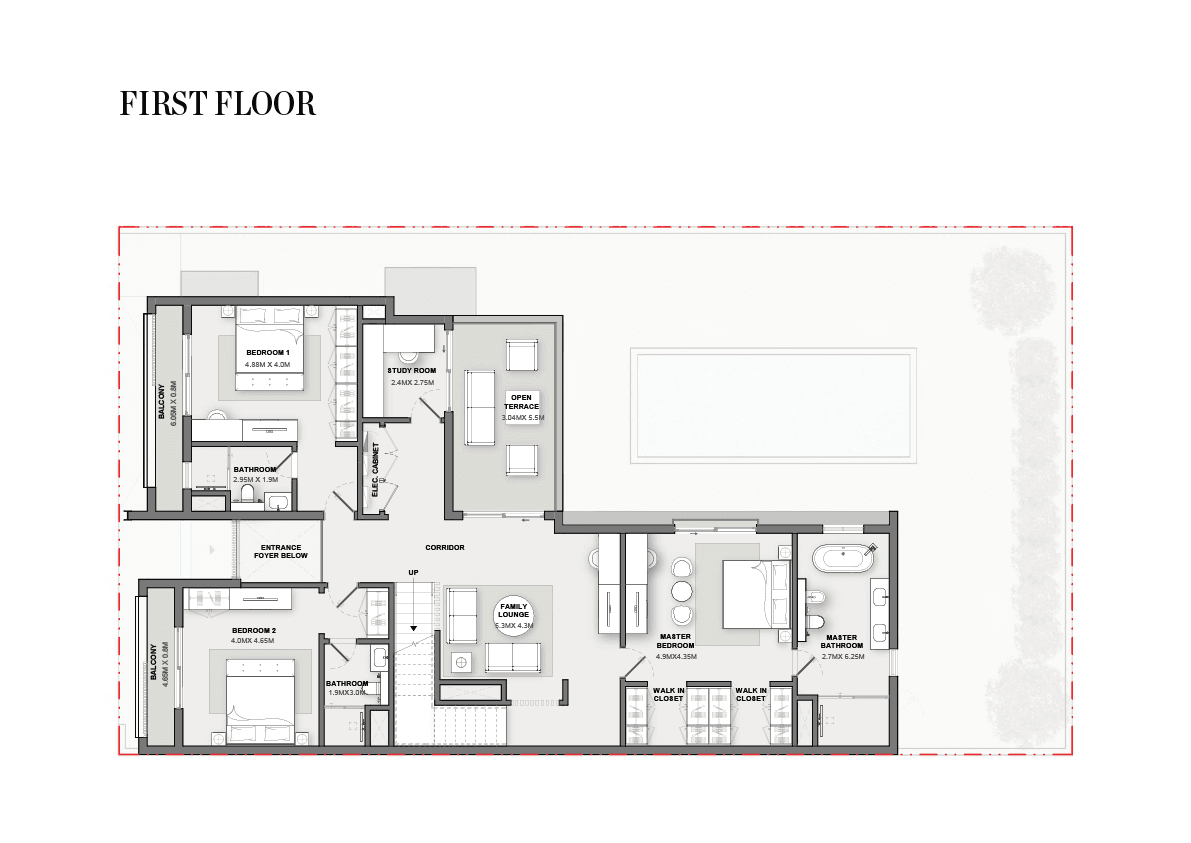 Sobha Reserve Villas  floor plan