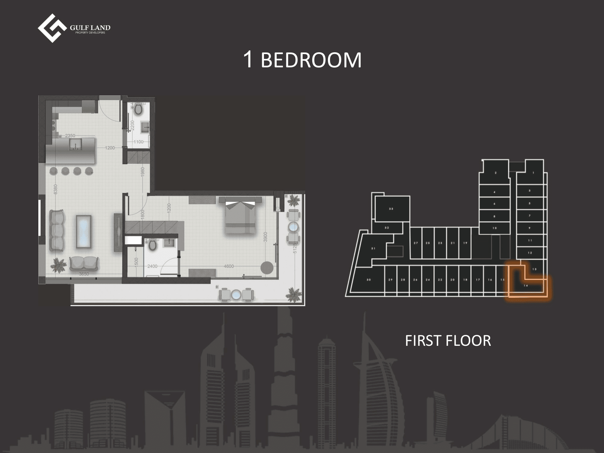 Jumeirah Village Circle  floor plan