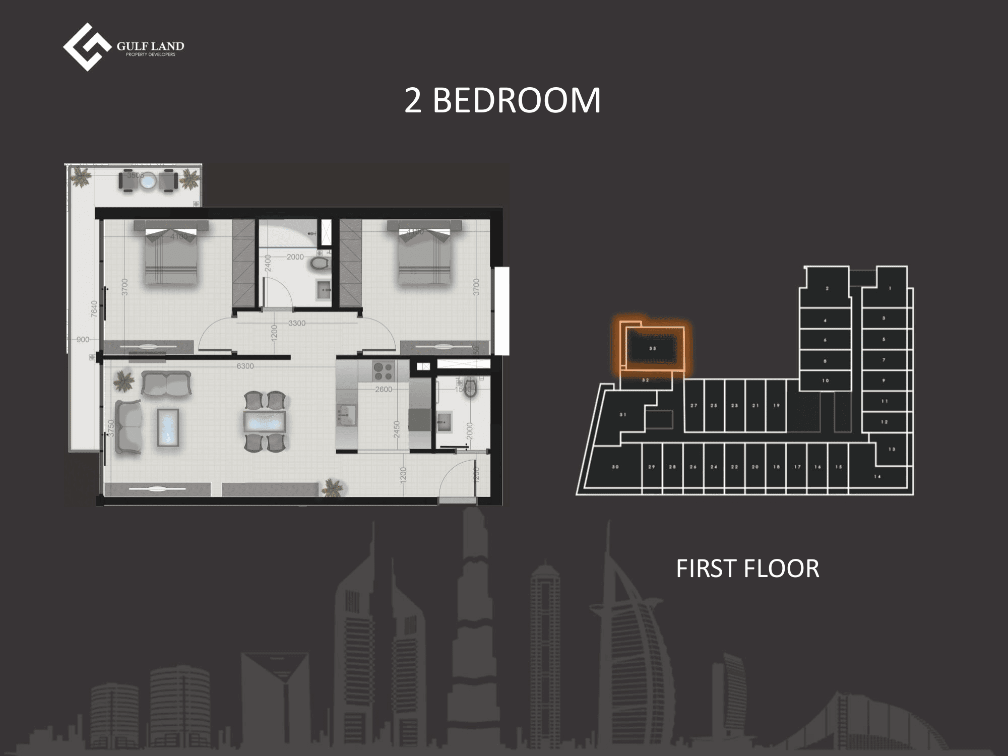 Jumeirah Village Circle  floor plan