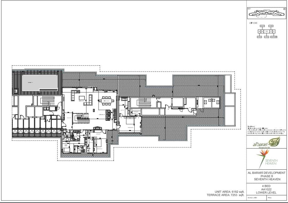 Seventh Heaven 4 Bedroom floor plan