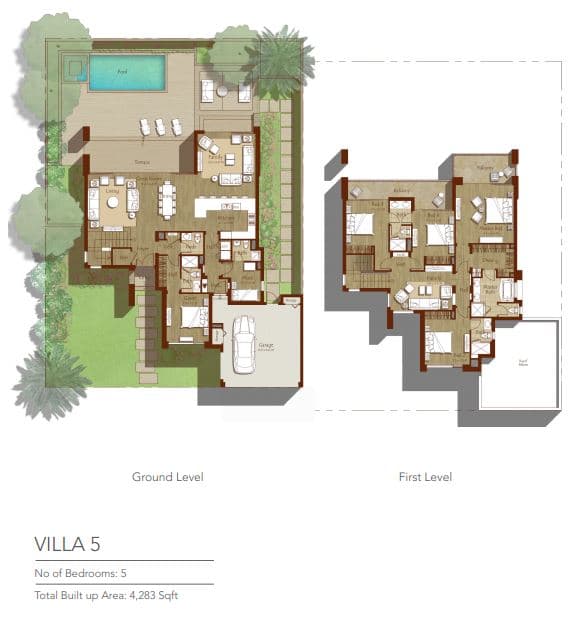 Sidra Villas Villa 5 floor plan