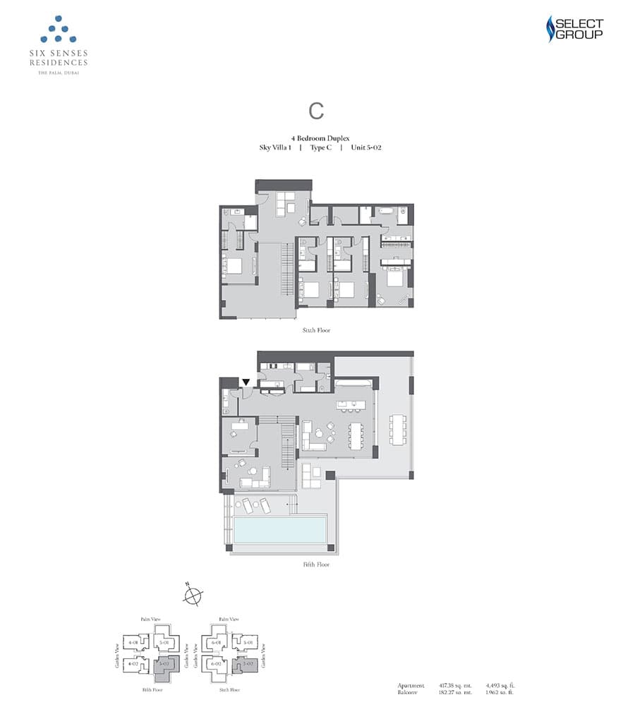 Six Senses floor plan