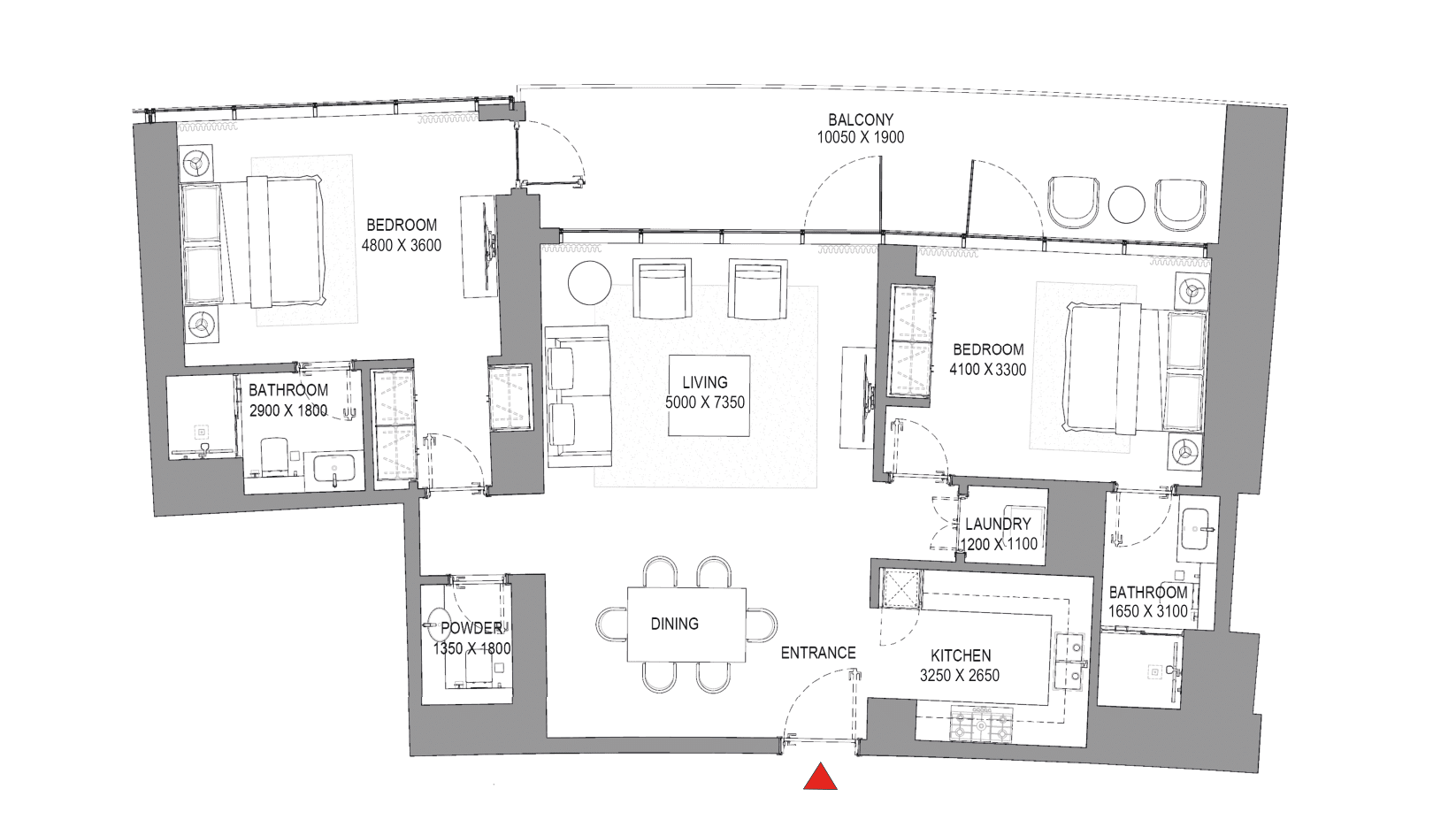 Sobha Seahaven floor plan