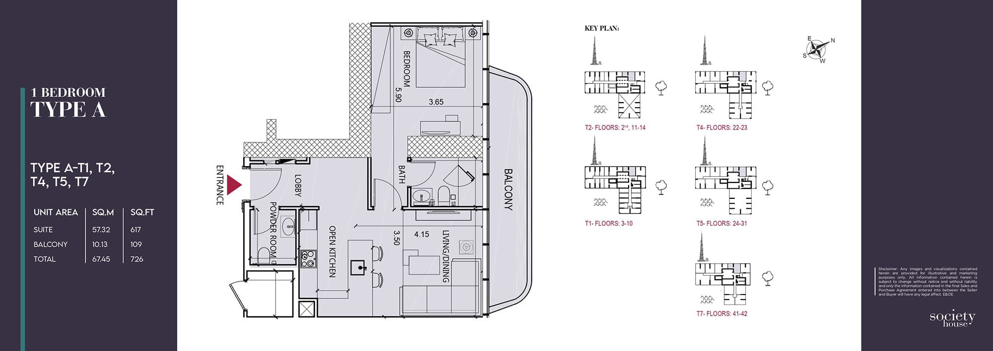 Society House  floor plan