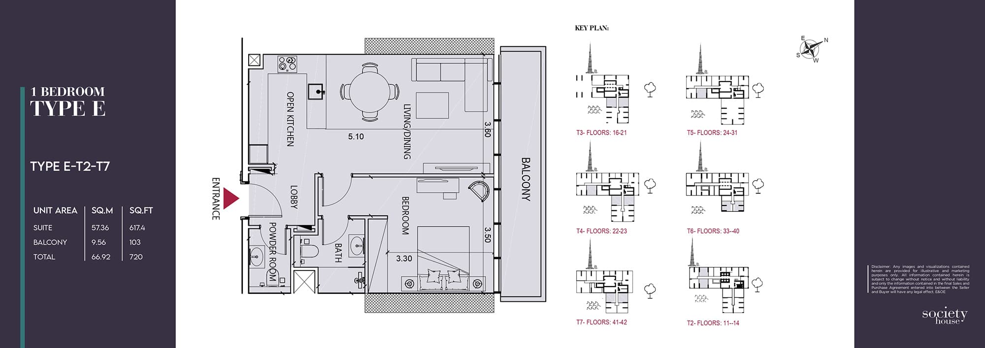 Society House  floor plan