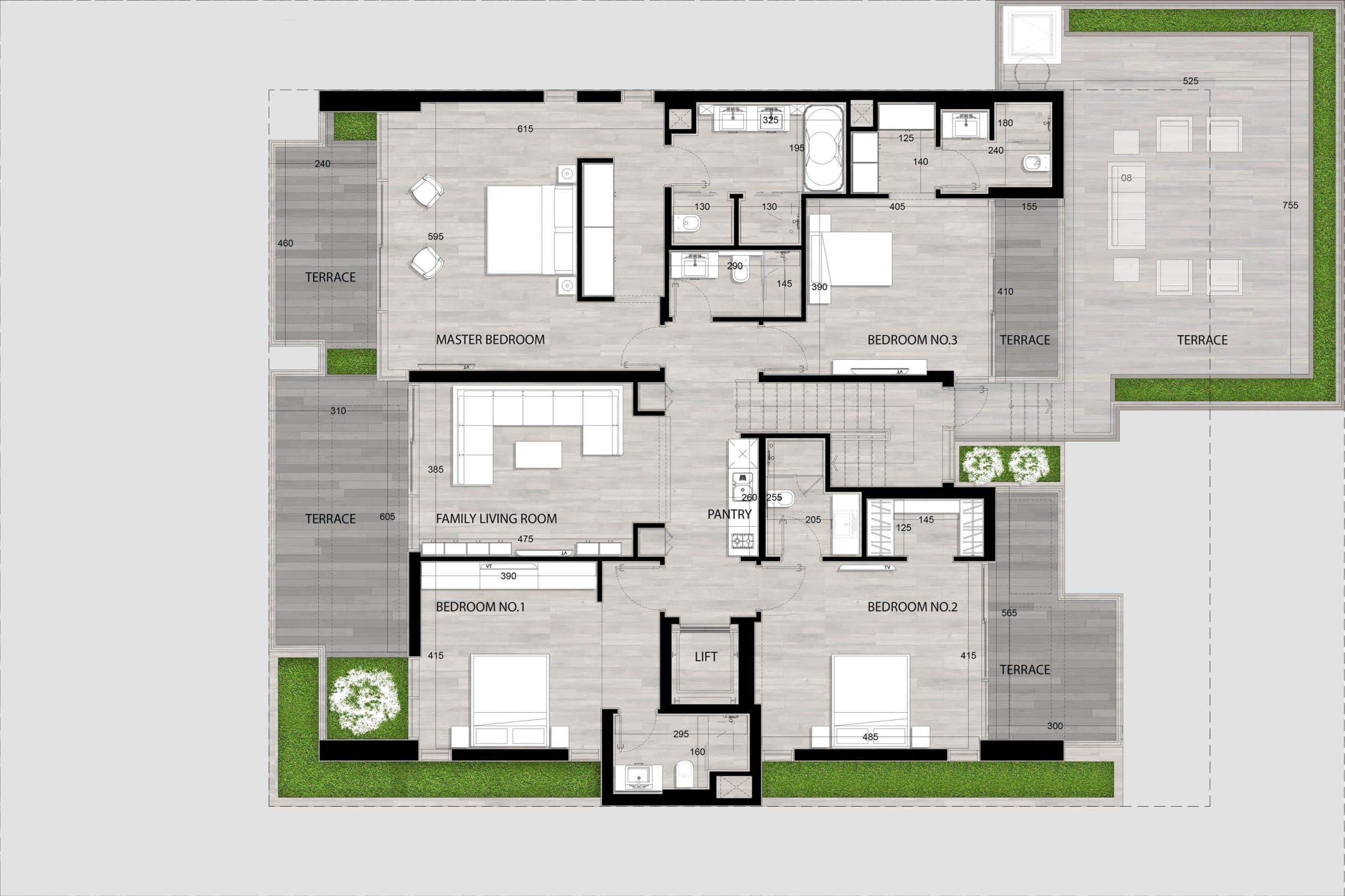 Stellas by Murano  floor plan