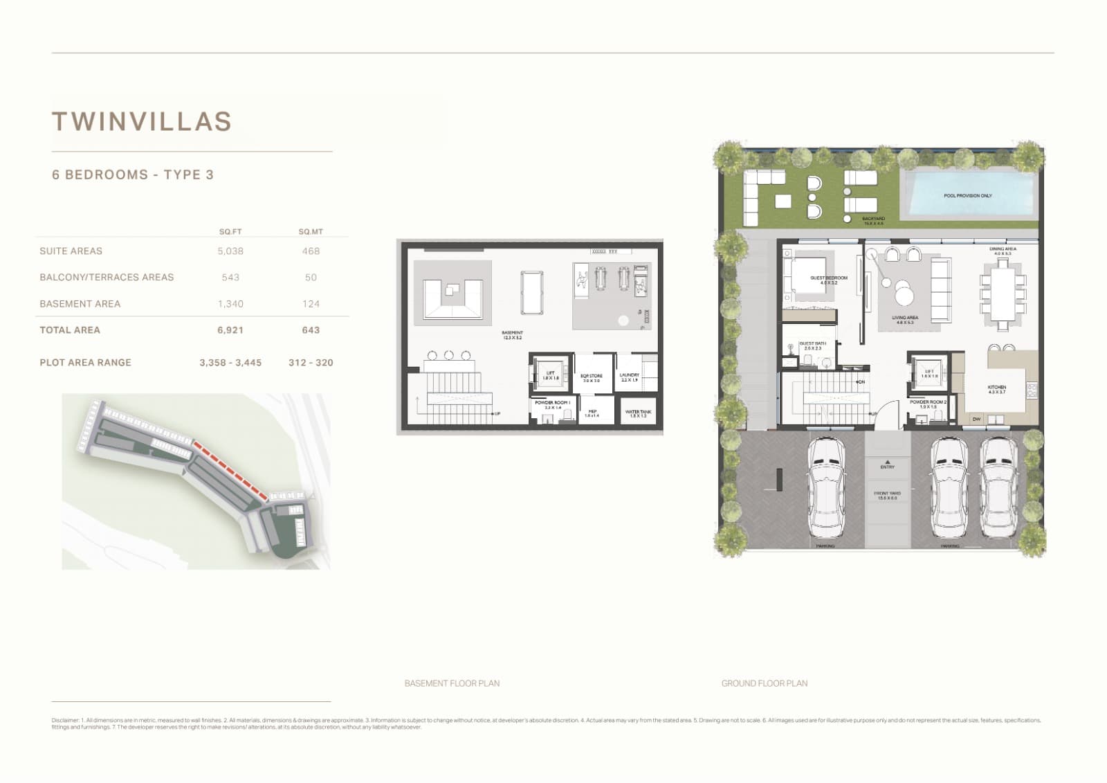 Terra Golf Collection floor plan