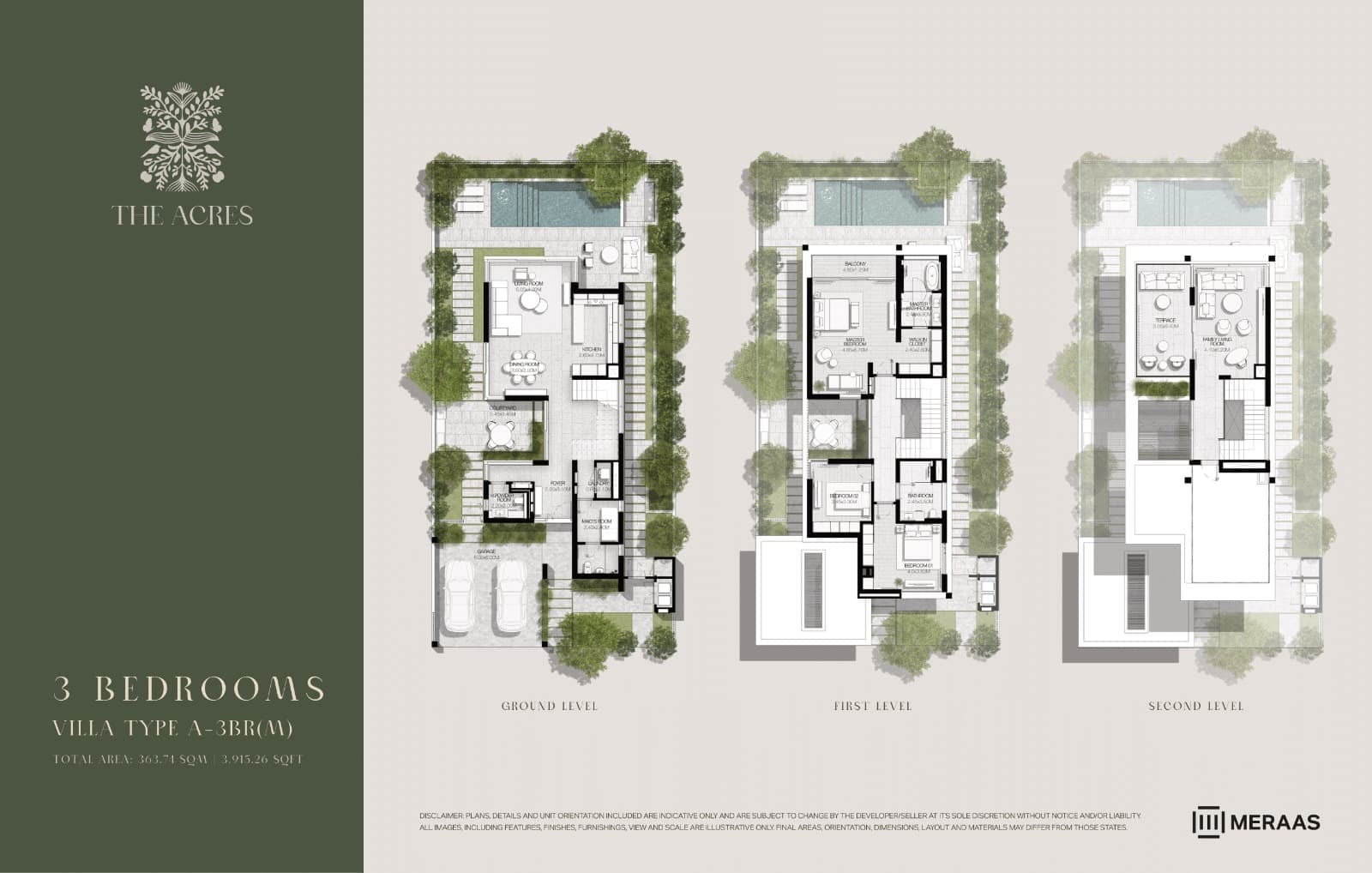 The Acres  floor plan