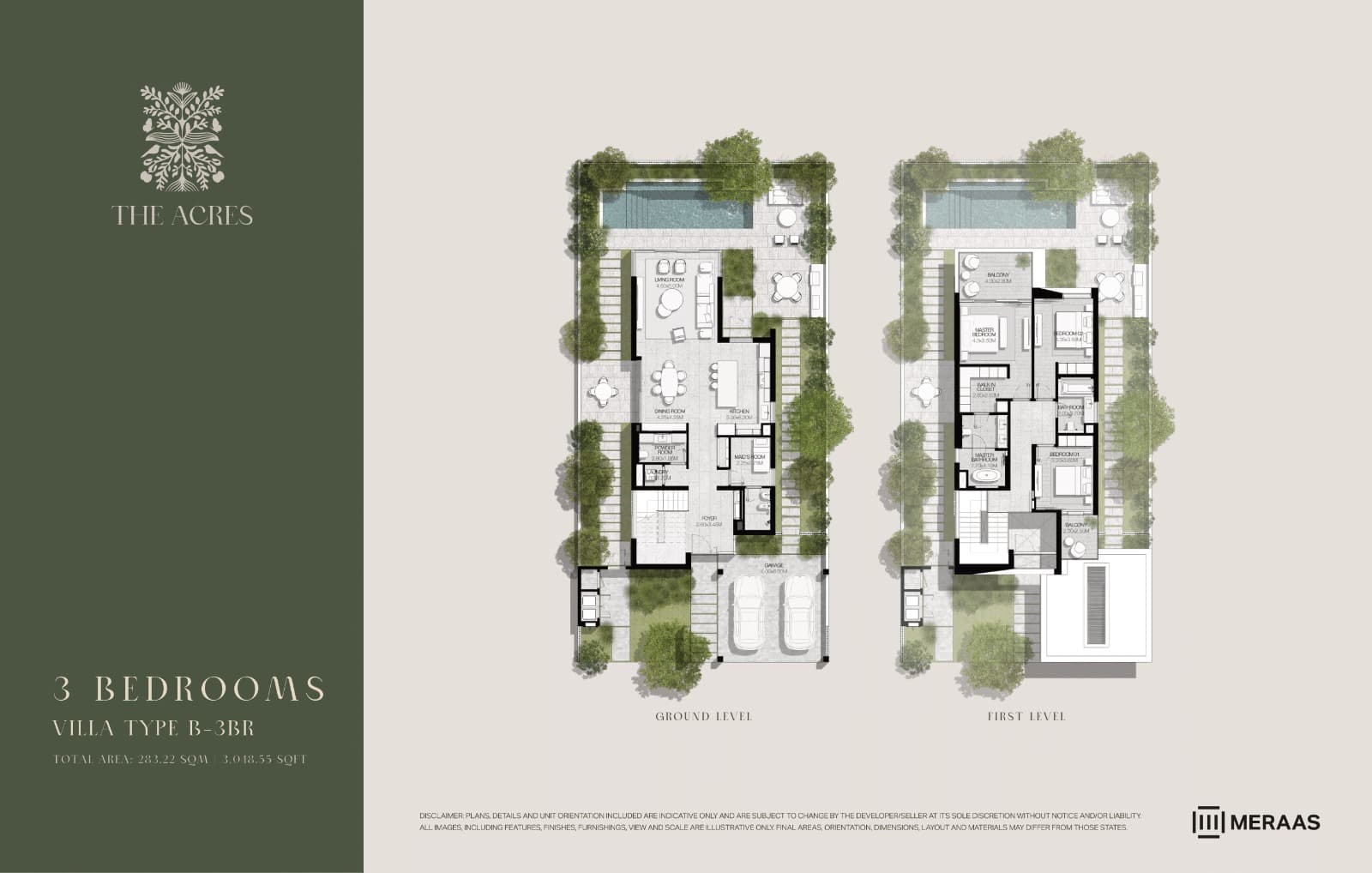 The Acres  floor plan