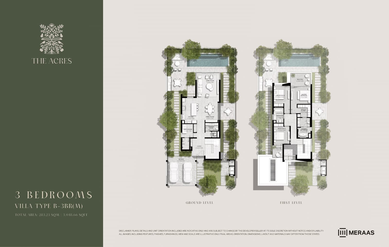 The Acres  floor plan