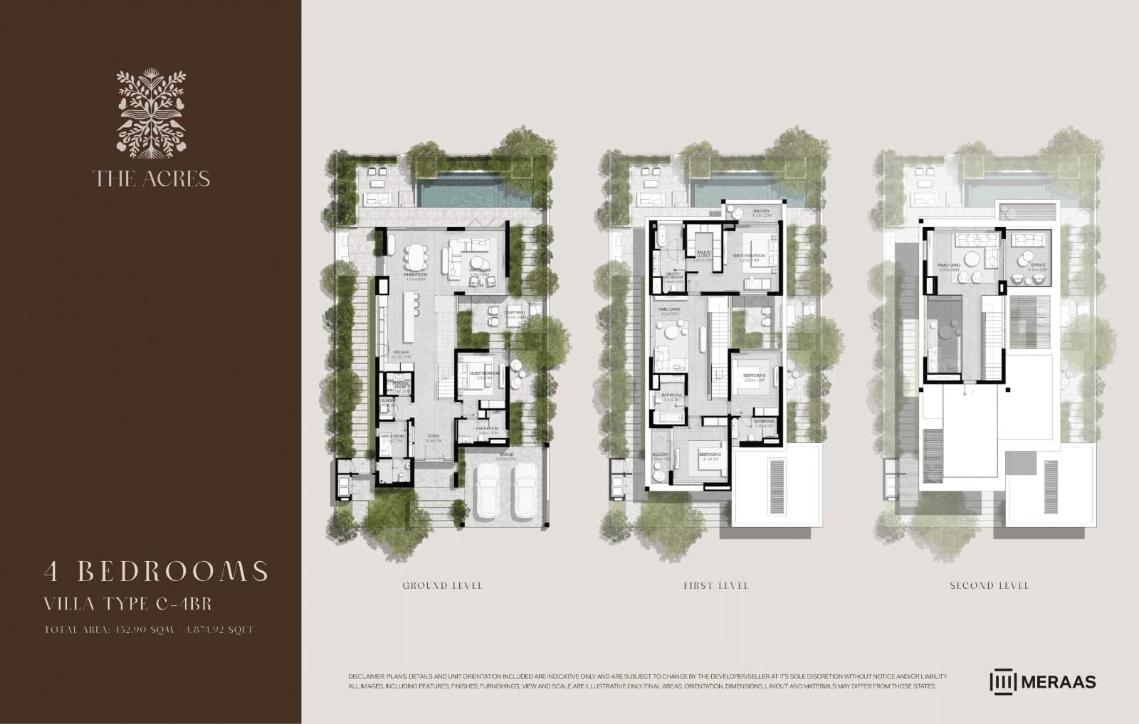 The Acres  floor plan