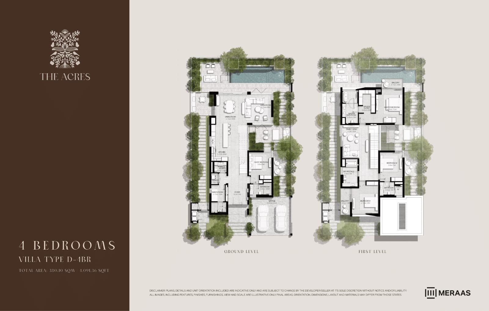 The Acres  floor plan