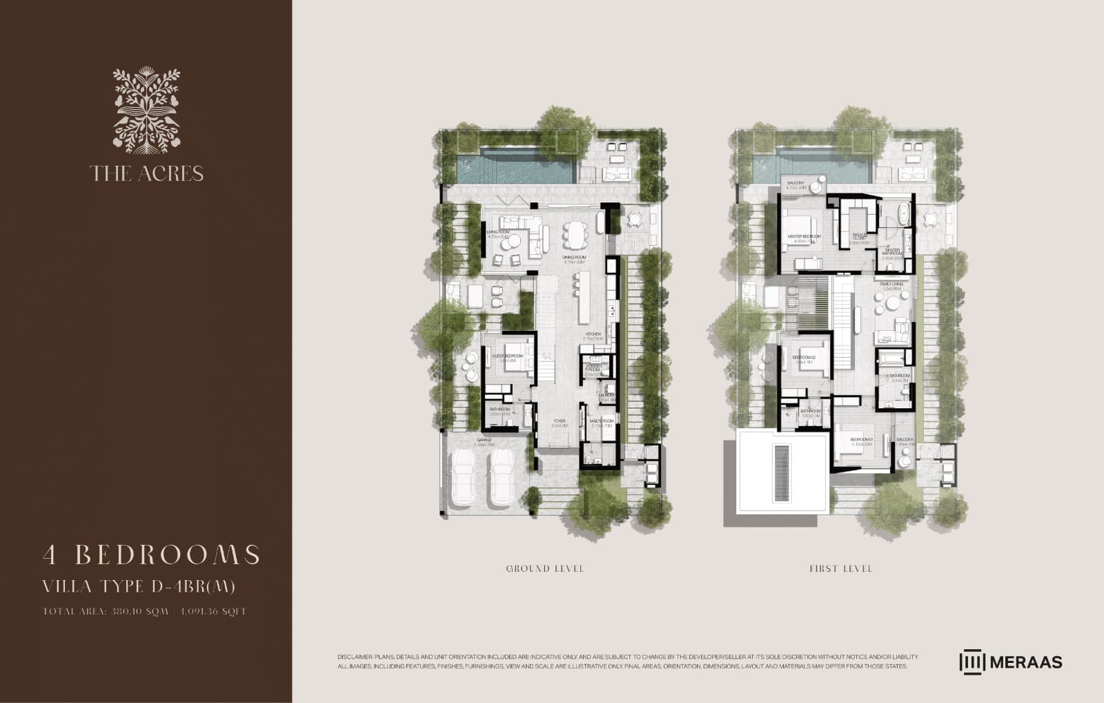 The Acres  floor plan