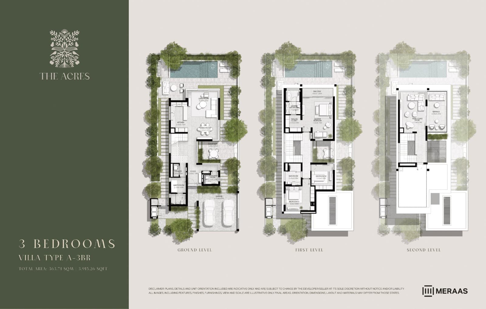 The Acres  floor plan