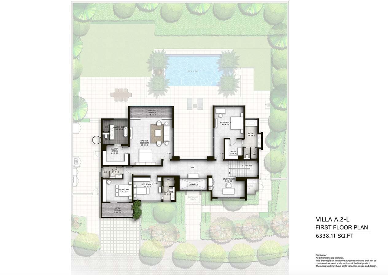The Nest 4 Bedroom floor plan
