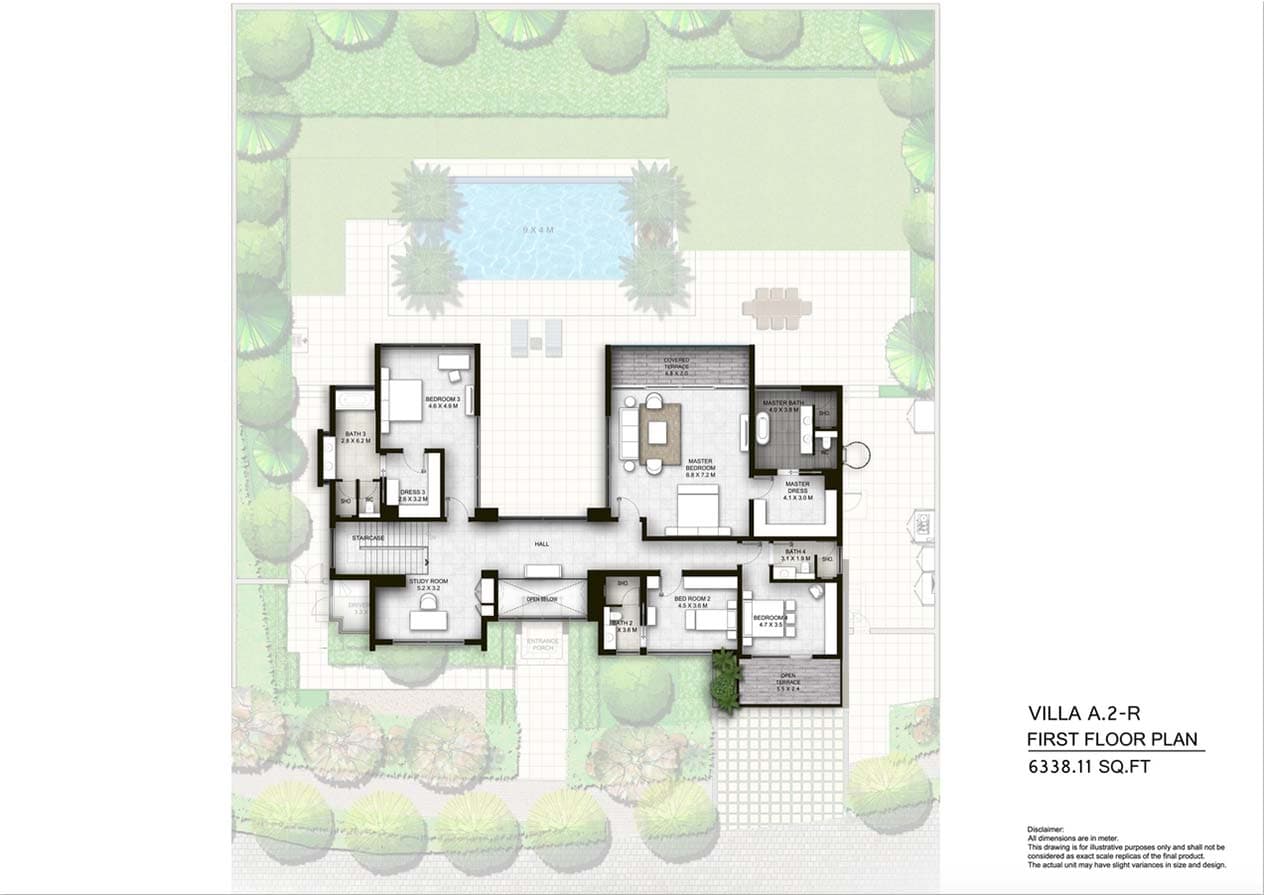The Nest 4 Bedroom floor plan