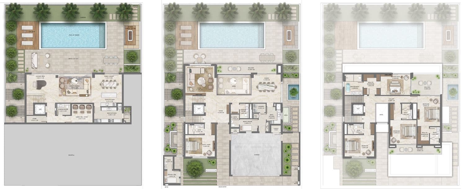 The Oasis  floor plan