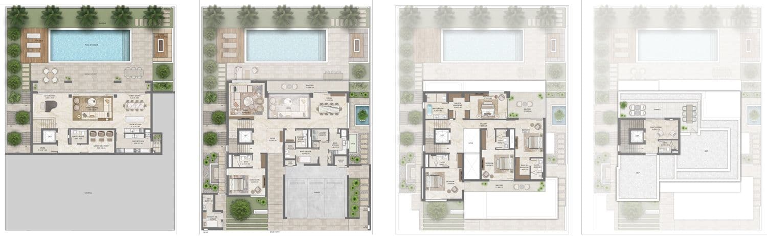 The Oasis  floor plan