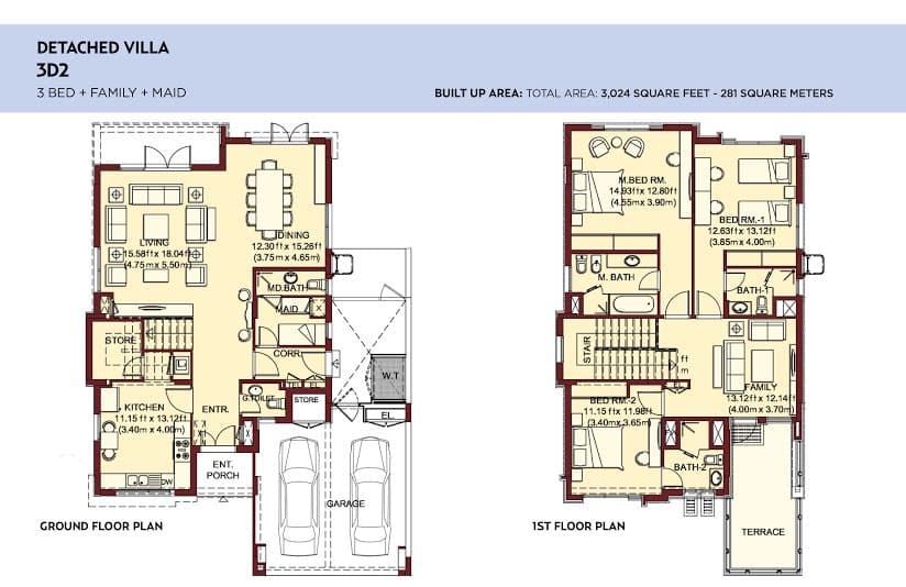 Villa Lantana 3br detached_villa2 floor plan