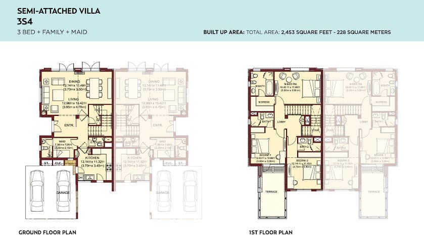Villa Lantana 3br semi attached_villa4 floor plan