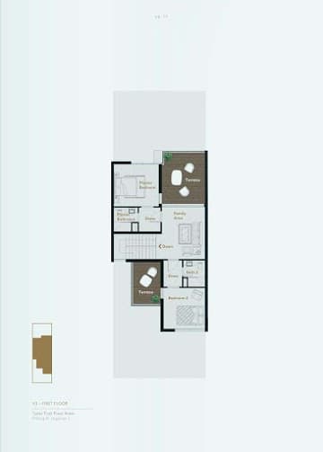 The Fields at D11 V3 - Townhouse FF floor plan