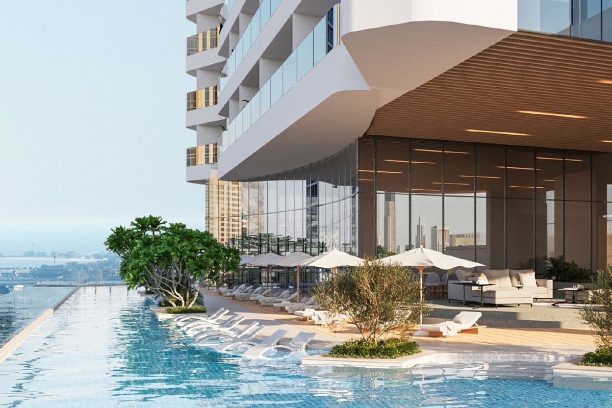 2 bedroom apartment in Al Habtoor Tower, photograph 1 of 15