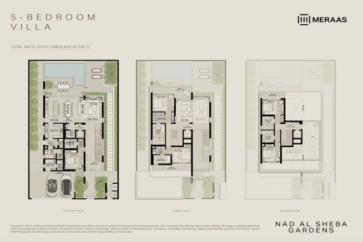 5 bedroom villa in Nad Al Sheba Gardens Phase 11, photograph 14 of 18
