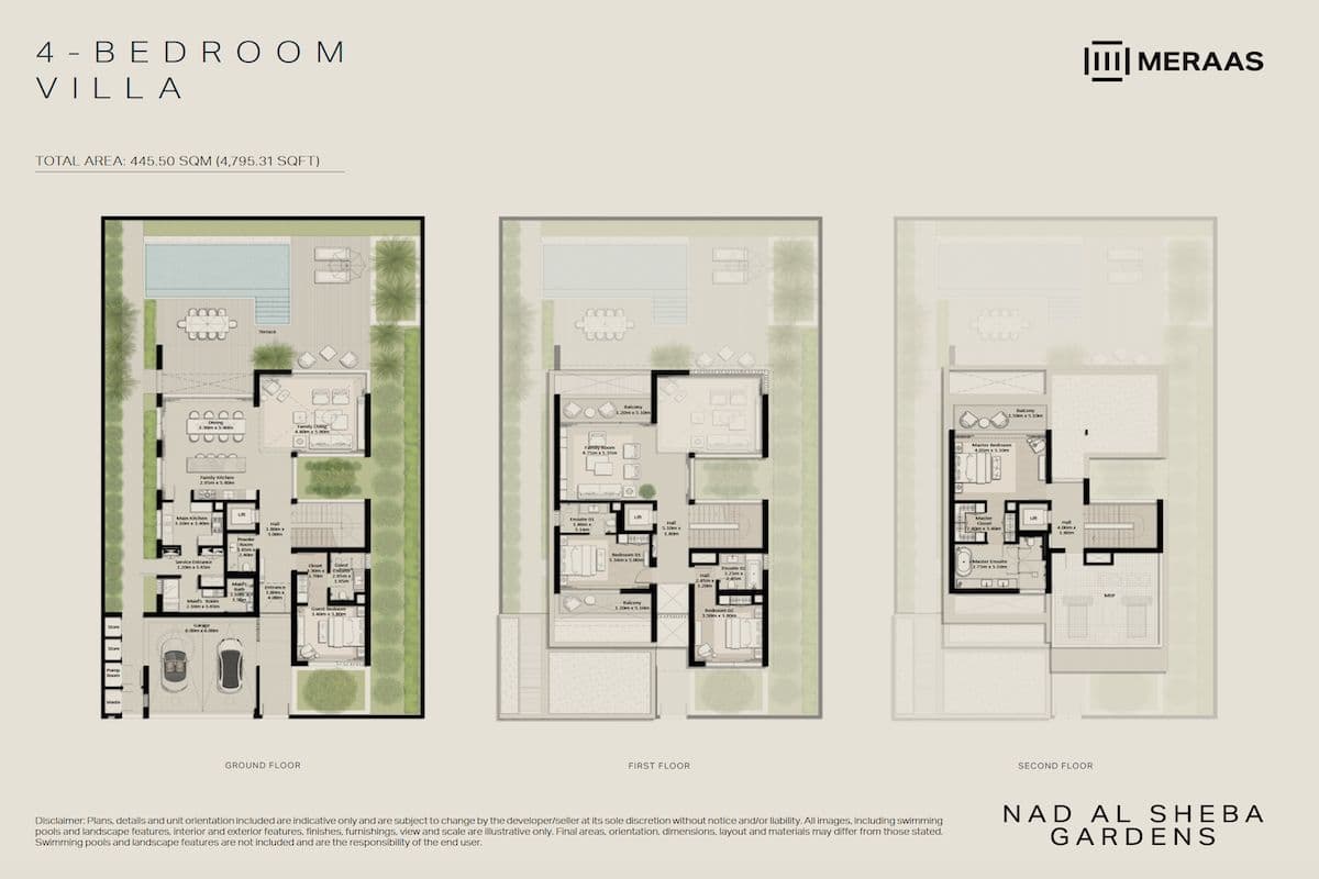4 bedroom villa in Nad Al Sheba Gardens Phase 11, photograph 17 of 17