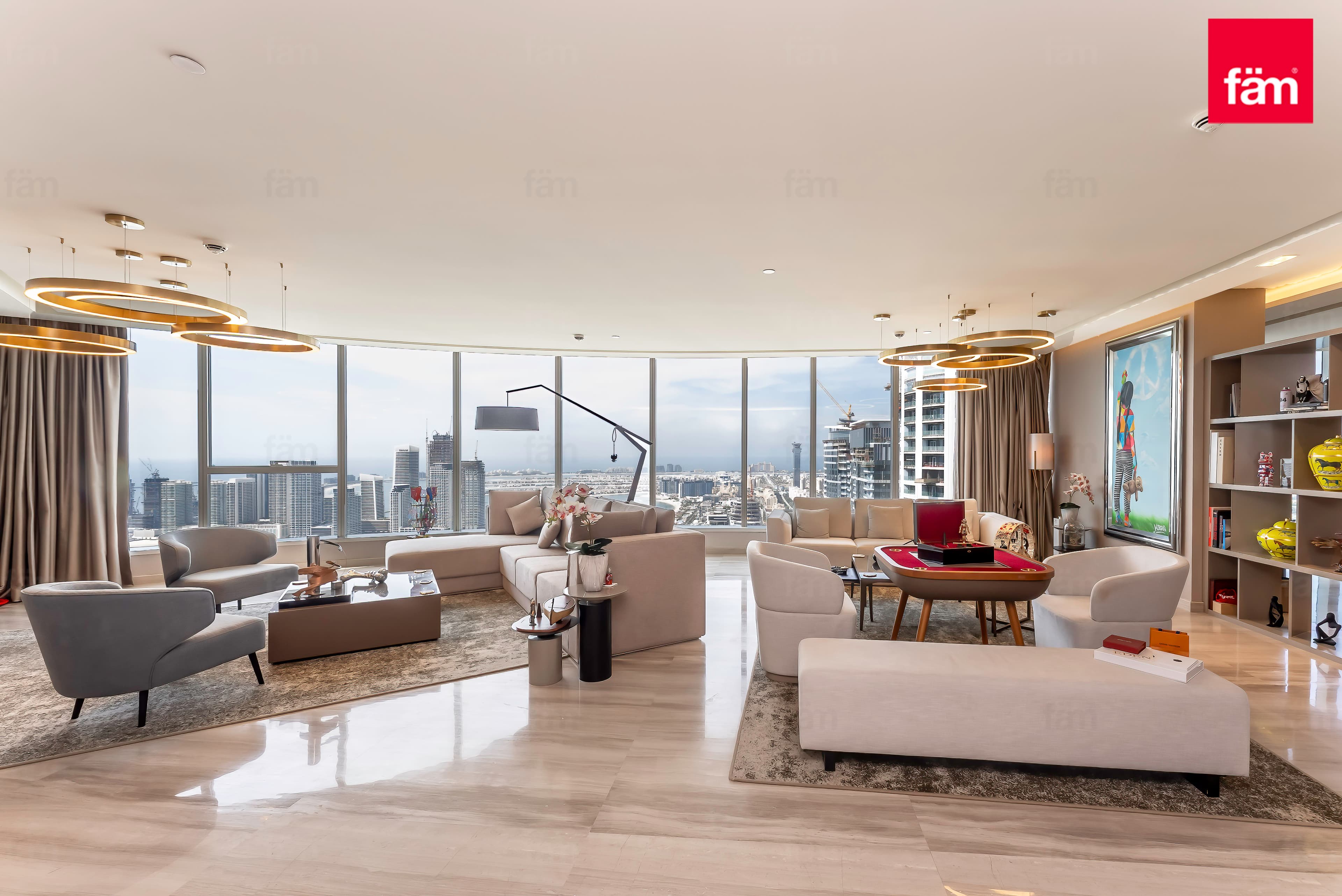4 bedroom apartment in Palm View Dubai Media City, photograph 1 of 20