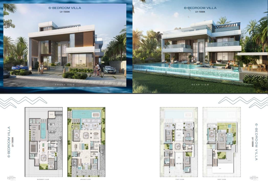 Damac Lagoons floor plan
