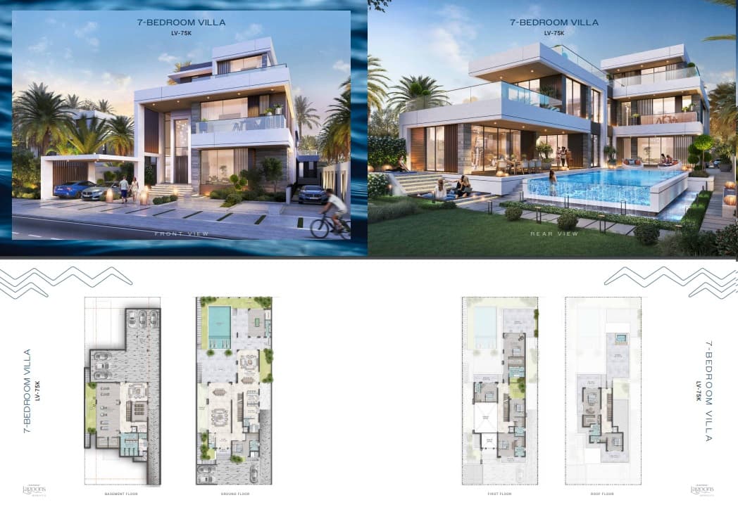 Damac Lagoons floor plan