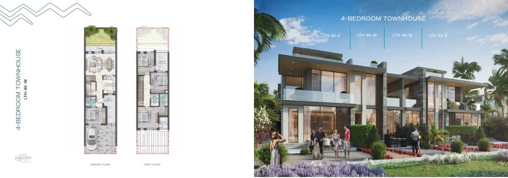 Damac Lagoons floor plan