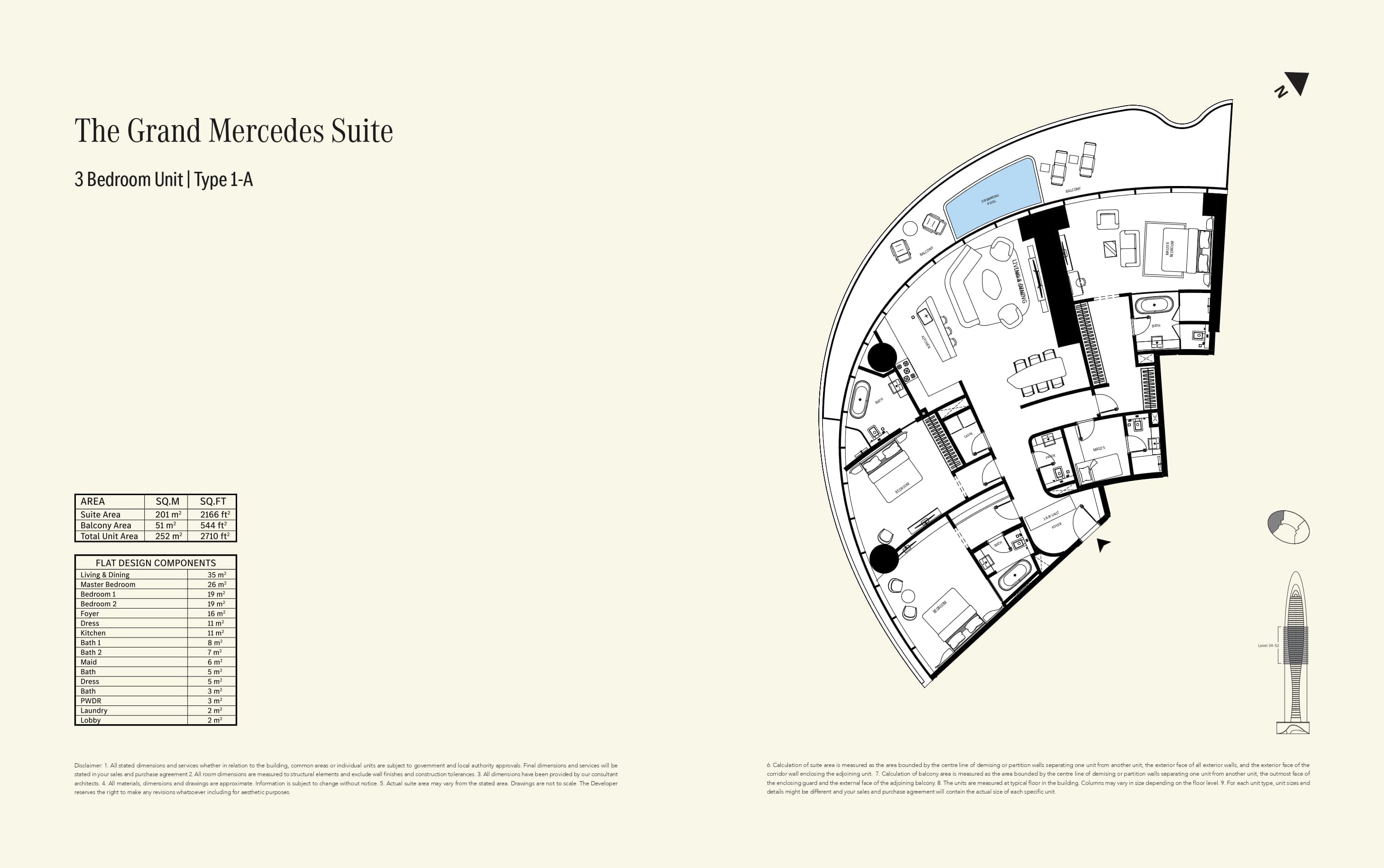 Mercedes-Benz Places Type 1- A floor plan