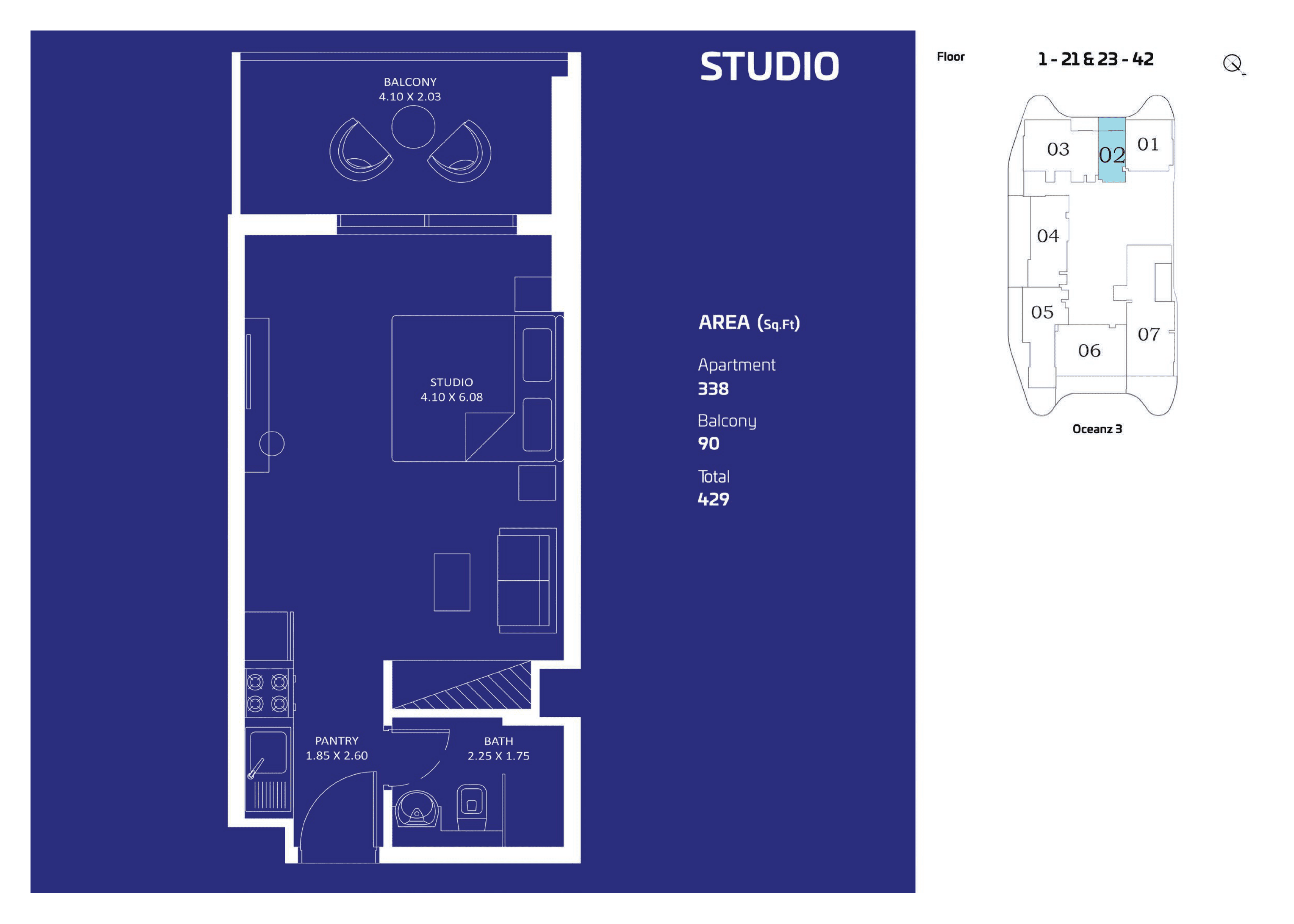 Oceanz By Danube floor plan