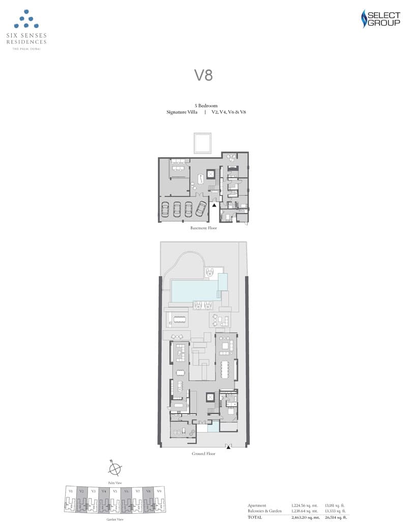 Six Senses floor plan