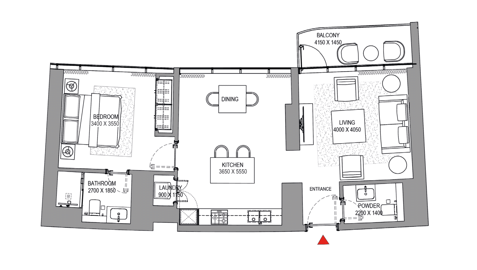 Sobha Seahaven floor plan