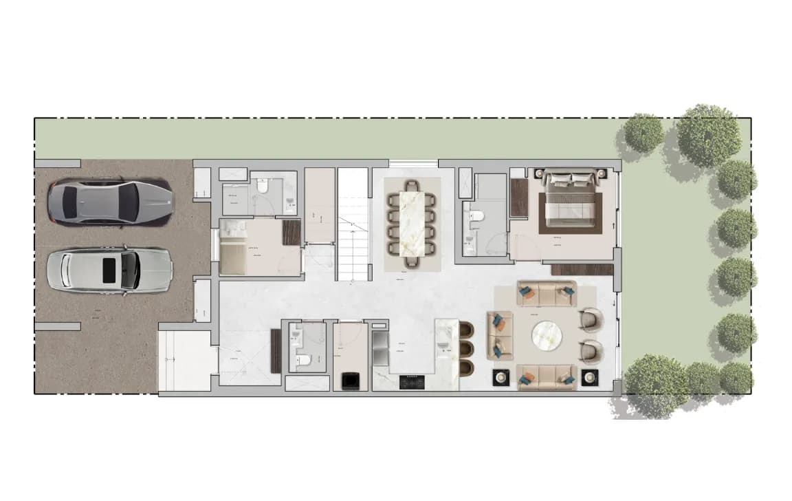 Sobha Sanctuary 4 Bed - Type C floor plan