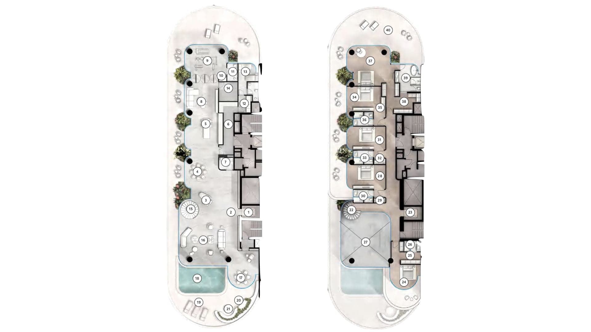 The Rings 6BR - Sky Mansion floor plan