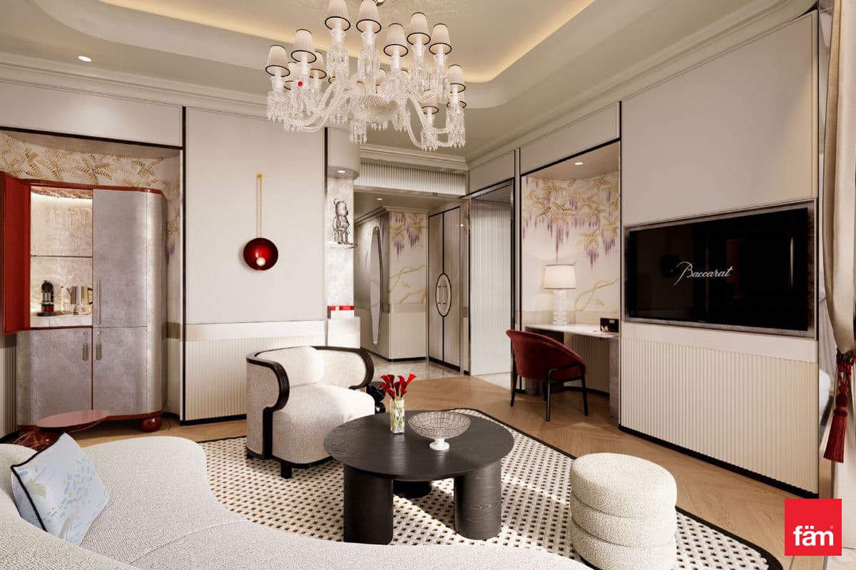 3 bedroom apartment in Baccarat Hotel and Residences, photograph 4 of 10