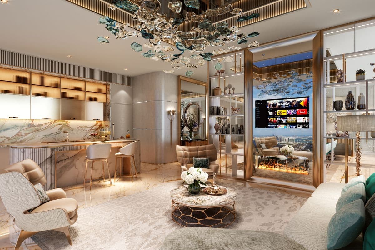 2 bedroom apartment in DAMAC Bay Tower C, photograph 2 of 18