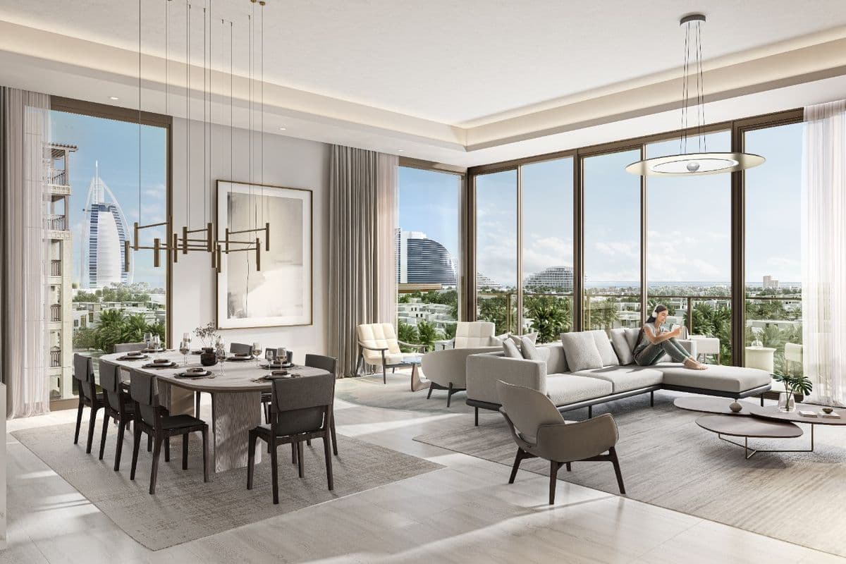 4 bedroom apartment in Madinat Jumeriah Living Jomana 1, photograph 1 of 14