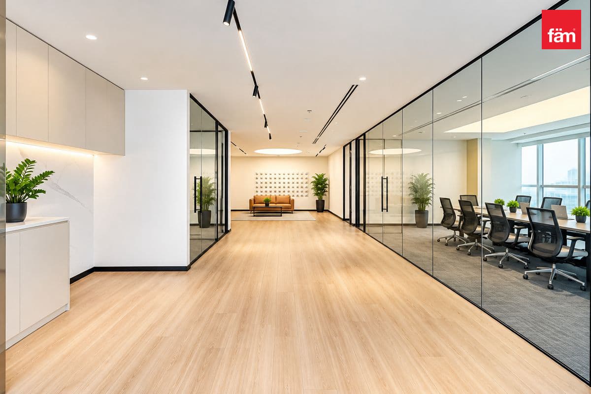 office in Swiss Tower, photograph 3 of 10