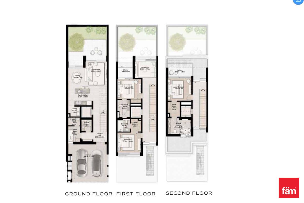 3 bedroom townhouse in Nad Al Sheba Gardens Phase 4, photograph 11 of 11