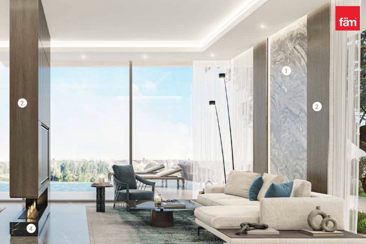 6 bedroom villa in DAMAC Autograph Collection, photograph 6 of 15