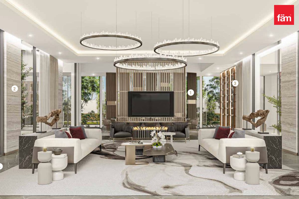 6 bedroom villa in DAMAC Autograph Collection, photograph 2 of 15