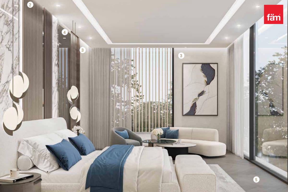 6 bedroom villa in DAMAC Autograph Collection, photograph 8 of 15
