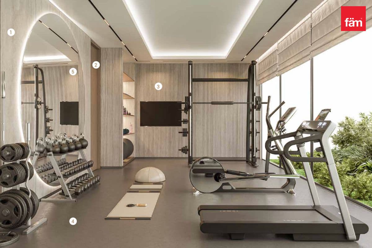 6 bedroom villa in DAMAC Autograph Collection, photograph 12 of 15