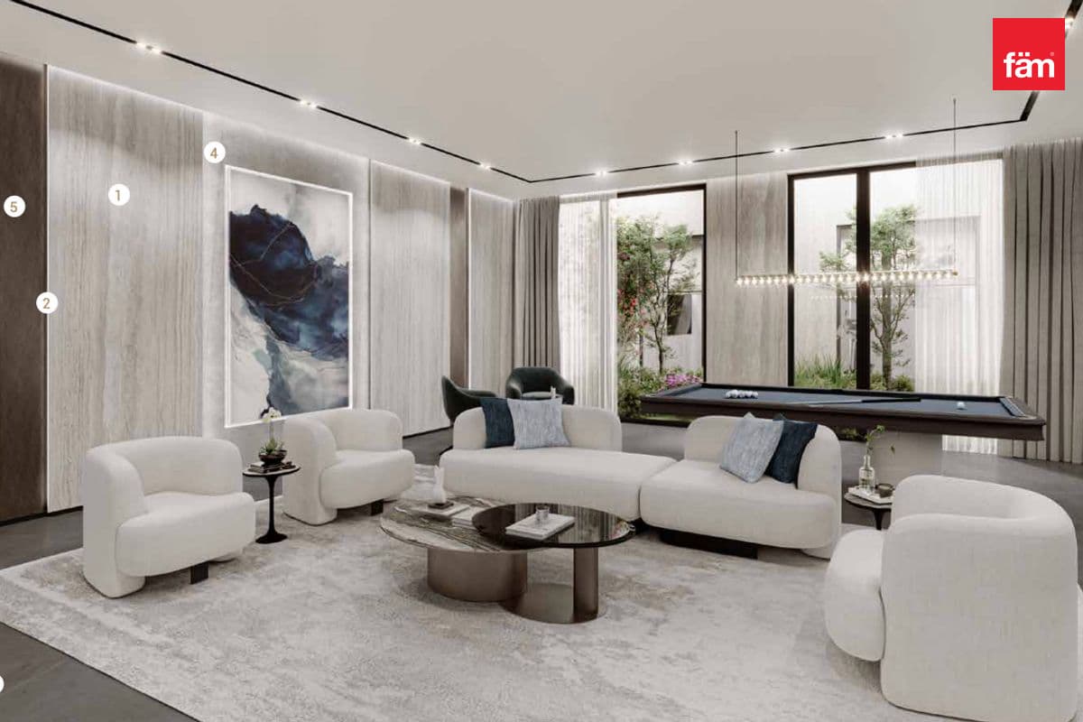 6 bedroom villa in DAMAC Autograph Collection, photograph 3 of 15