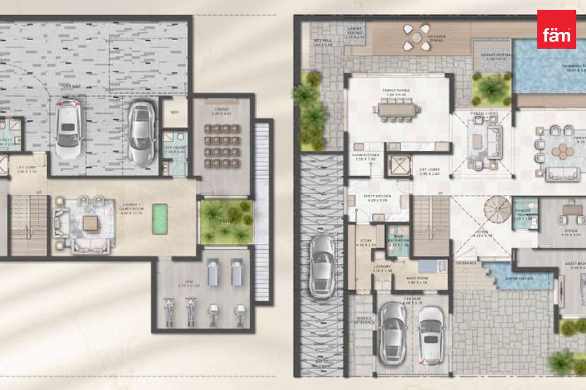 6 bedroom villa in DAMAC Autograph Collection, photograph 15 of 15